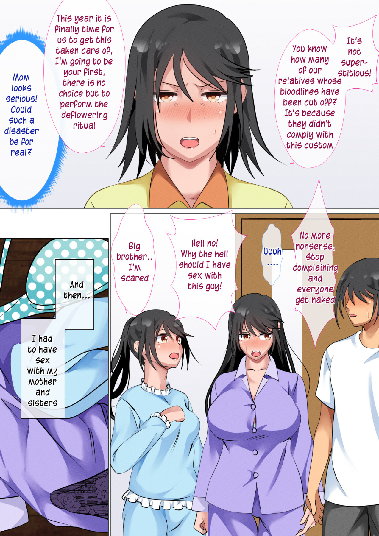 Hentai Manga Comic-A Family With a Tradition of Taking Their Son's Virginity-Read-9